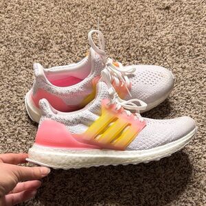 Adidas UltraBoost 5.0 DNA Sneakers White Beam Pink color